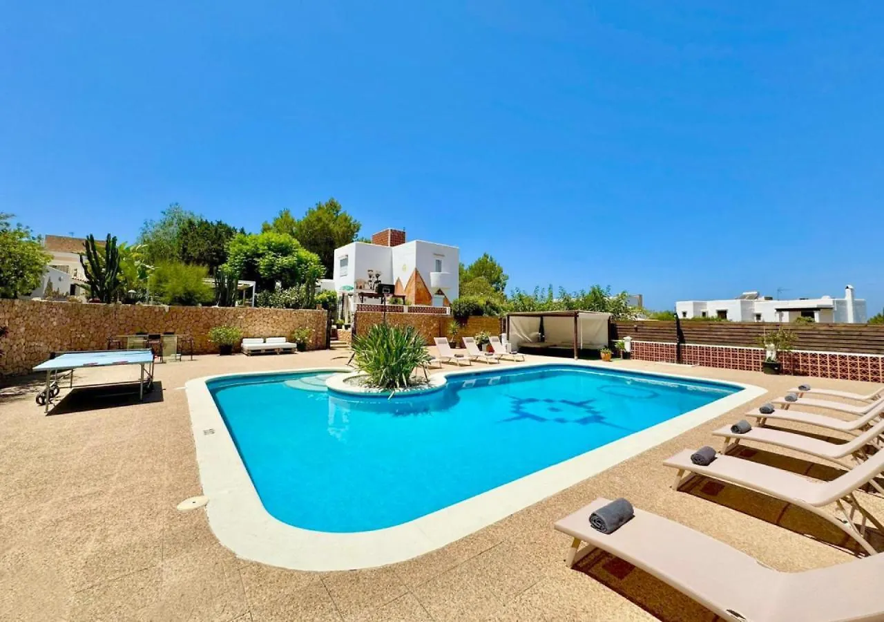 Villa Walk To O Beach Large Pool Bbq Сан-Антонио-Абад